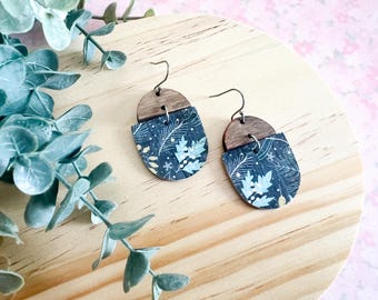 Frosted Woodland Dangles