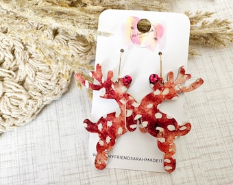 Reindeer Earrings