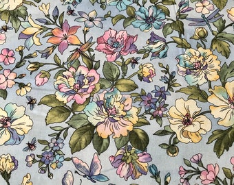 Graceful Garden - 100% Cotton fabric from Epic Fabrics - Pat# p215-0150  - 1/2 yd