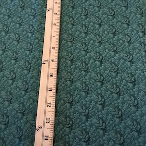 Cotton Blender Fabric - Green 1/2 yd