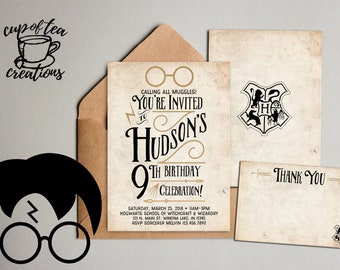 harry potter inspired hogwarts printable party labels etsy
