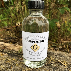 4 oz. 100% Pure Gum Spirits of Turpentine