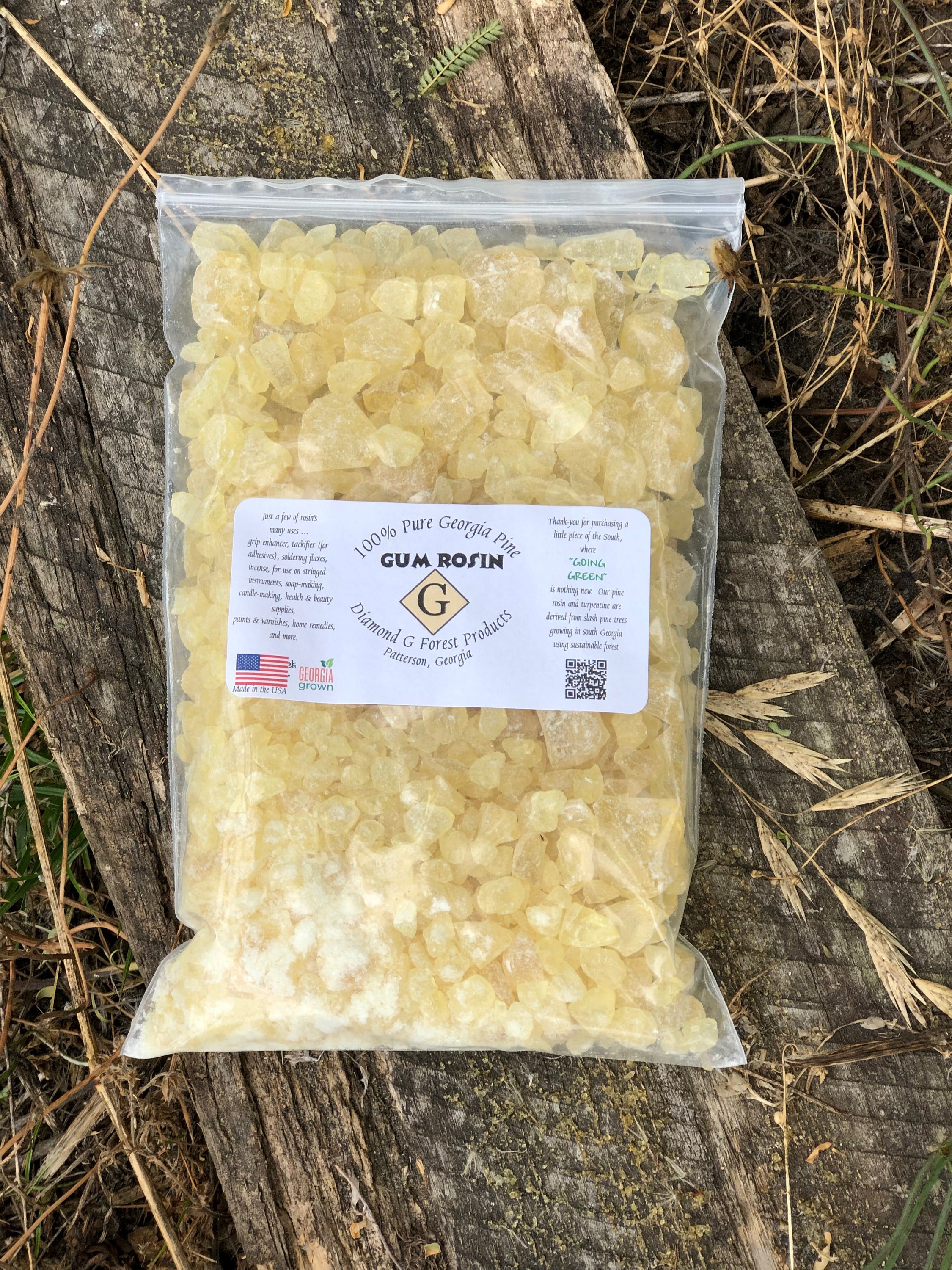 NATURAL PINE ROSIN, Gum Resin, Colony (nuggets), Colophony - 1000g