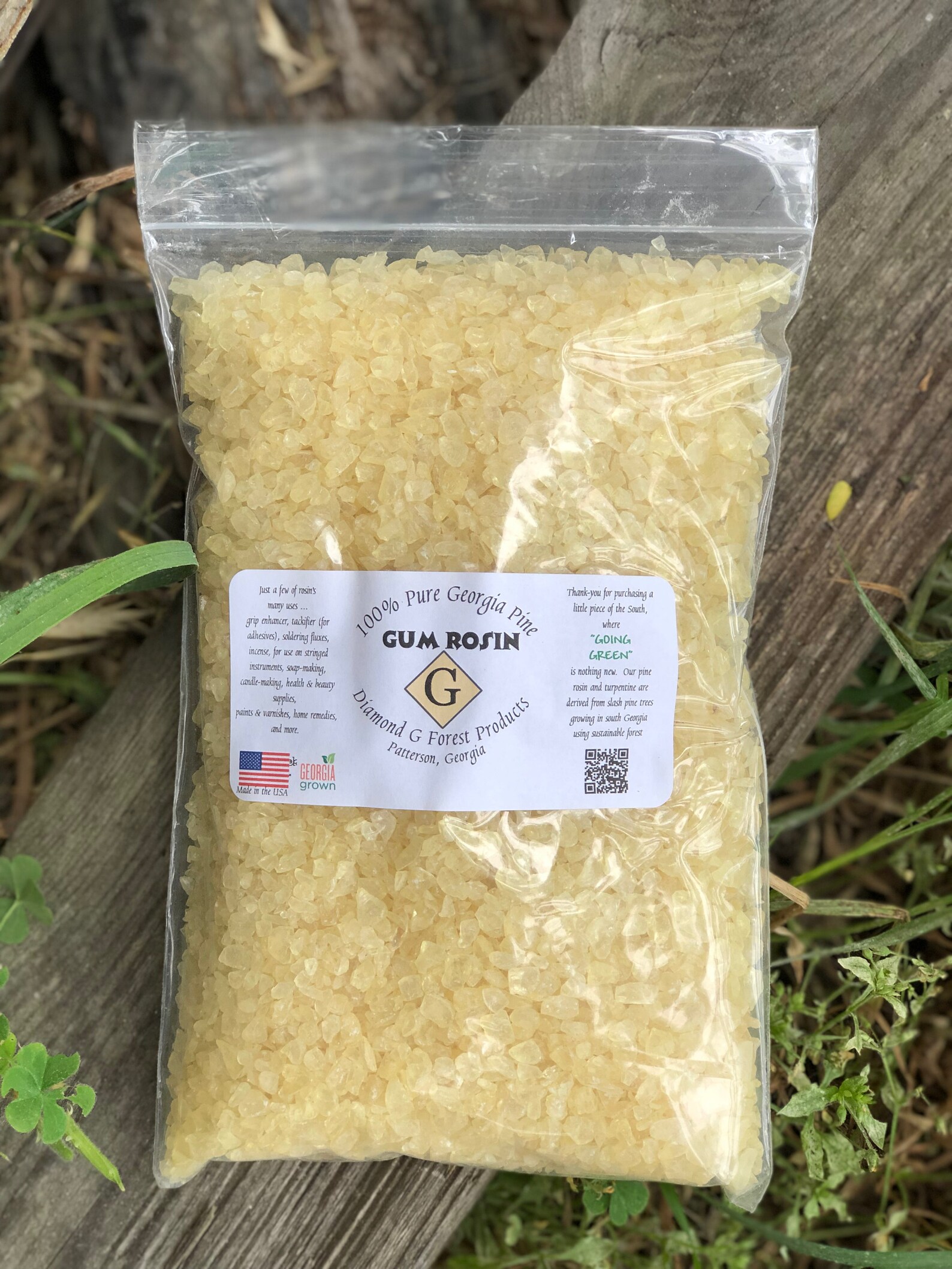 1 Lb. Pebble Style Pine Gum Rosin/colophony Etsy