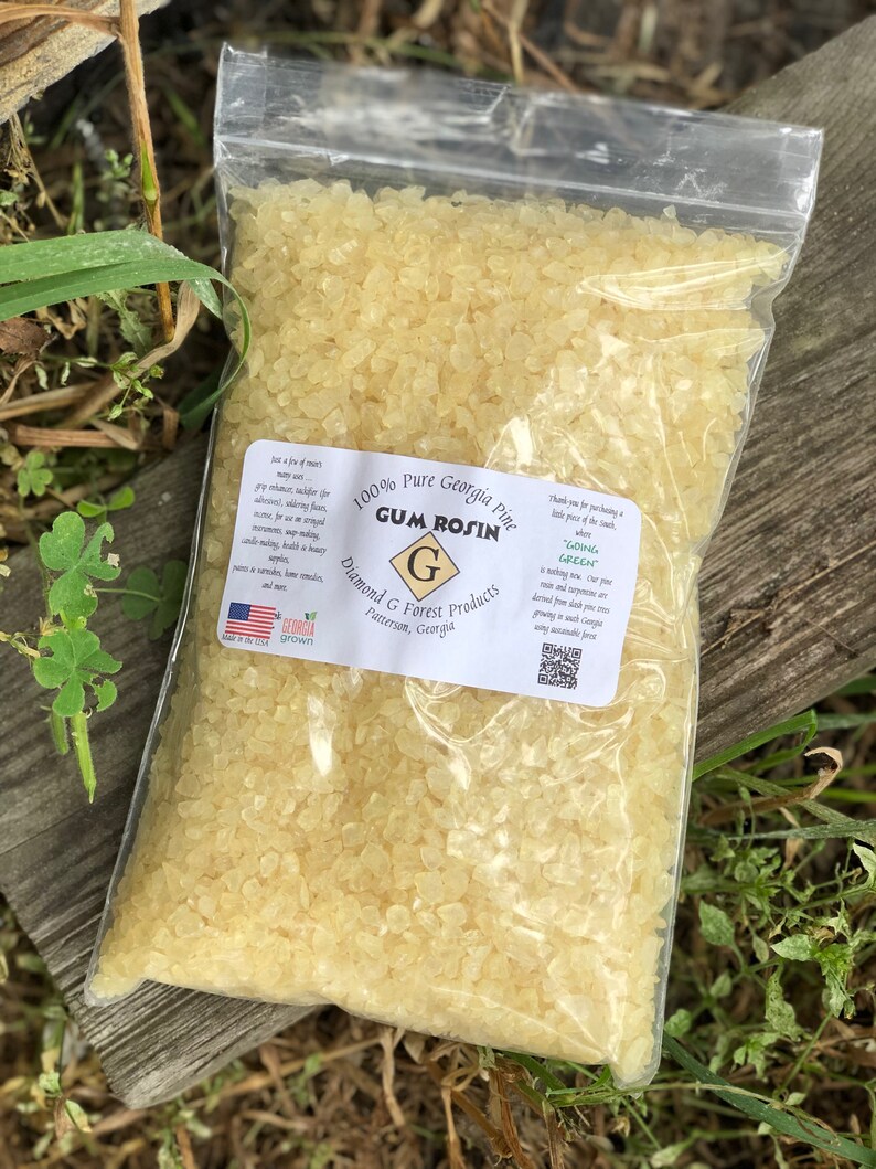 1 Lb. Pebble Style Pine Gum Rosin/colophony Etsy