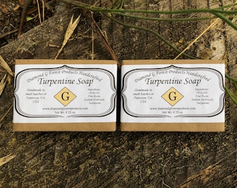 Turpentine Soap - 2 Bars