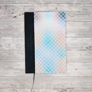 Holo Planner Cover with Dot Grid Bullet Journal and Travel Journal, Bujo Hardcover, Junk Journal Handmade, Book Lover Gift, Gift for Women
