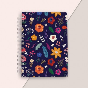 Dot Grid or Lined Notebook, Gratitude and Manifestation Journal, Junk Journal