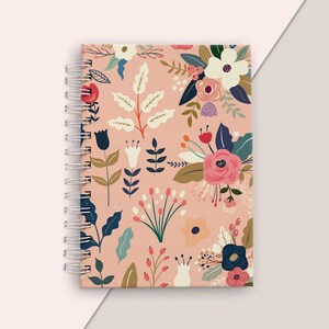 Dot Grid Notebook or Lined Notebook, Manifestation and Gratitude Journal, Junk Journal, Travel Journal,