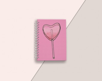 Hard Cover Planner, Spiral Notebook, Daily or Monthly Planner and Journal