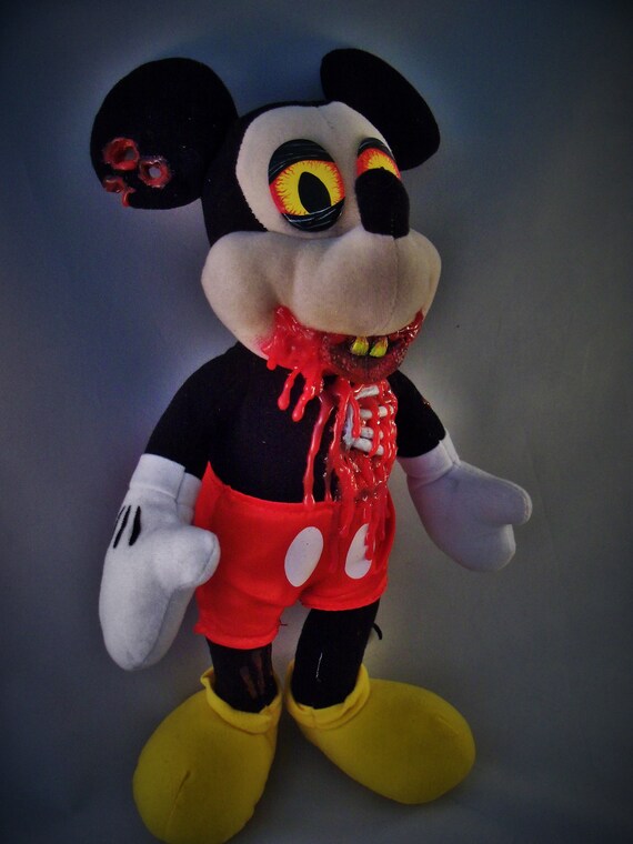 creepy mickey mouse doll
