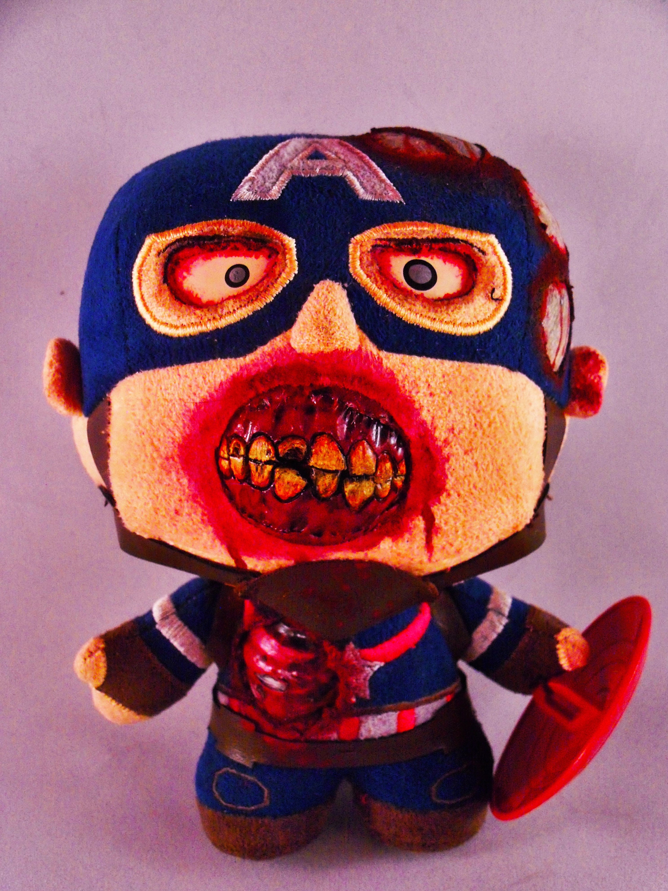 zombie captain america toy