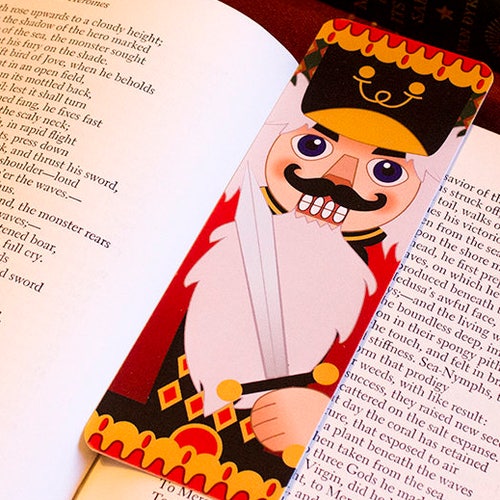 The Nutcracker Bookmark Etsy
