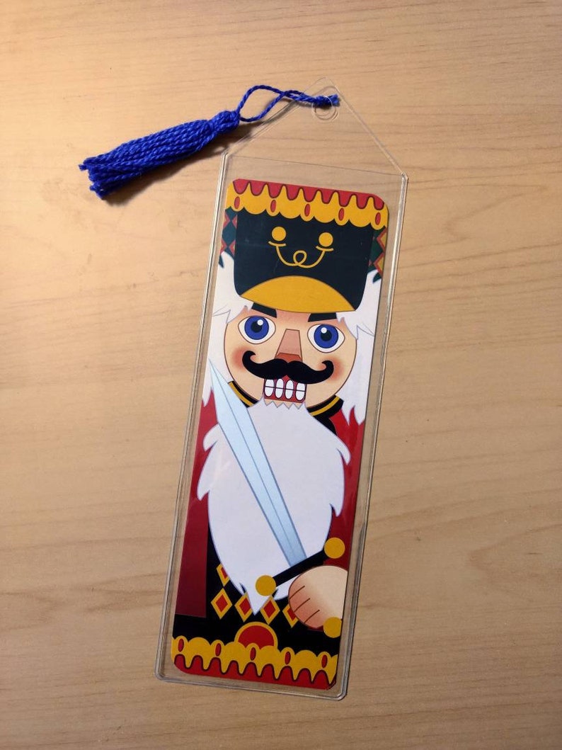 The Nutcracker Bookmark Etsy