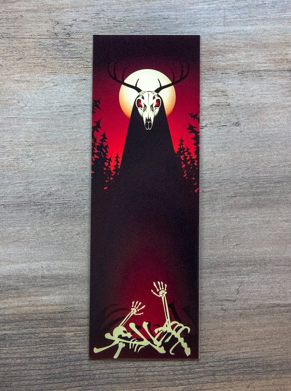 Horror Bookmark: Glossy 2"x6"