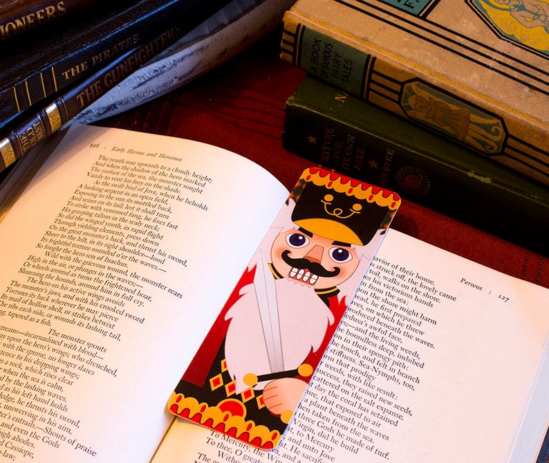 The Nutcracker Bookmark Etsy