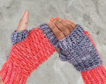 Tidepool Mitts **CROCHET PATTERN ONLY**