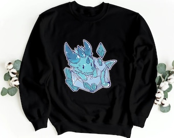 ベビーアイスドラゴン スウェットシャツ | RPG | ゲームマスター | テーブルトップ RPG | テーブルトップゲーム | RPG | ロールプレイング