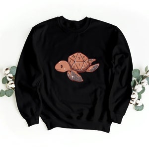 D20 Sea Turtle Sweater | Rpg | Game Master | Tabletop RPG | Tabletop Games | RPG | Role Playing | Board Games | 1