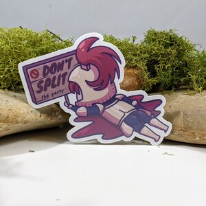 Don&#39;t Split THe Party Sticker | Rpg Sticker | Ranger Class Sticker | Ranger Sticker | Tabletop RPG Sticker | GM Sticker | RPG Sticker |