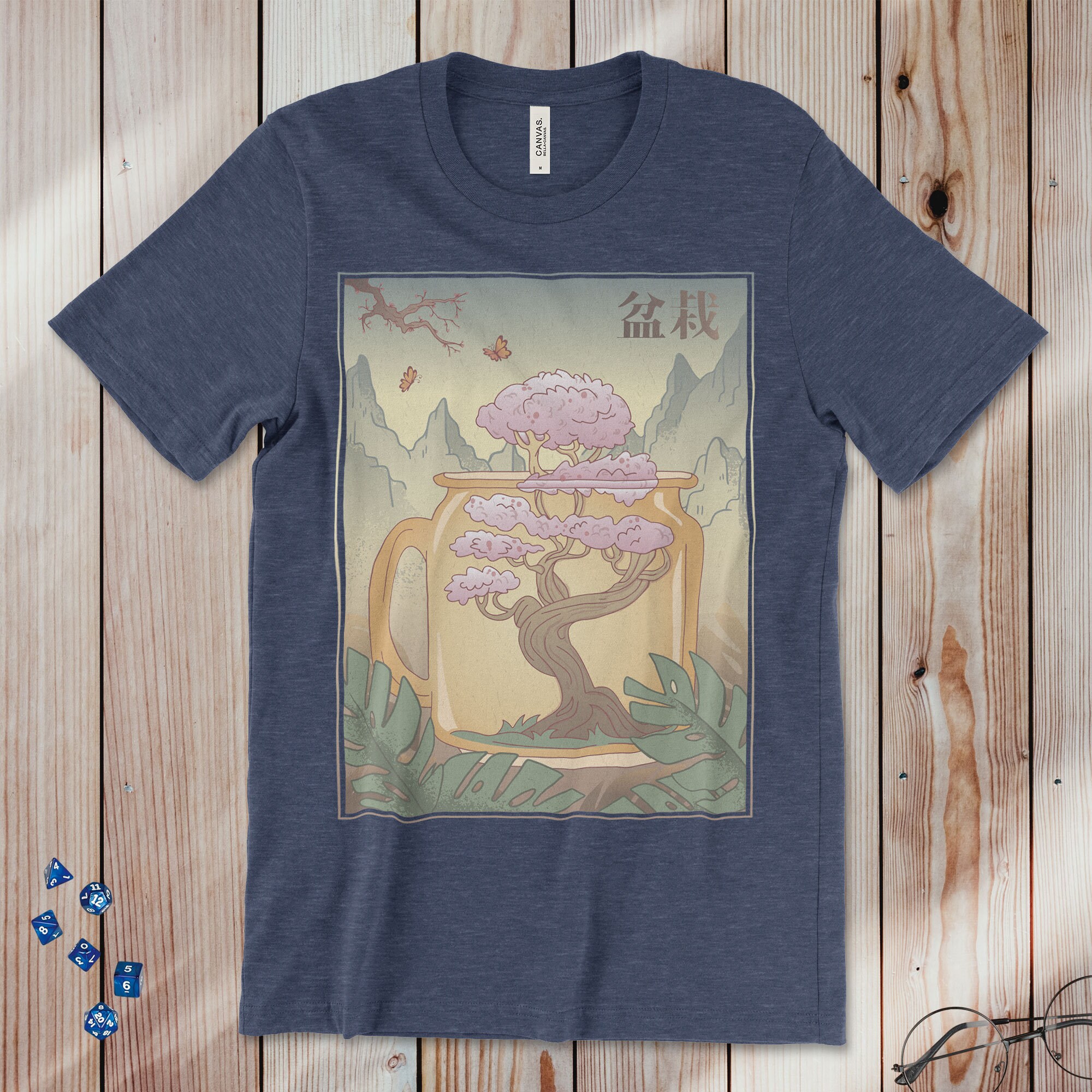 Sakura Blossom Bonsai TShirt Bonsai Shirt Japanese Etsy