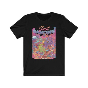 Just Dancing Trippy T-Shirt | Just Dancing Monsters | Monster Shirt | Monster T-Shirt