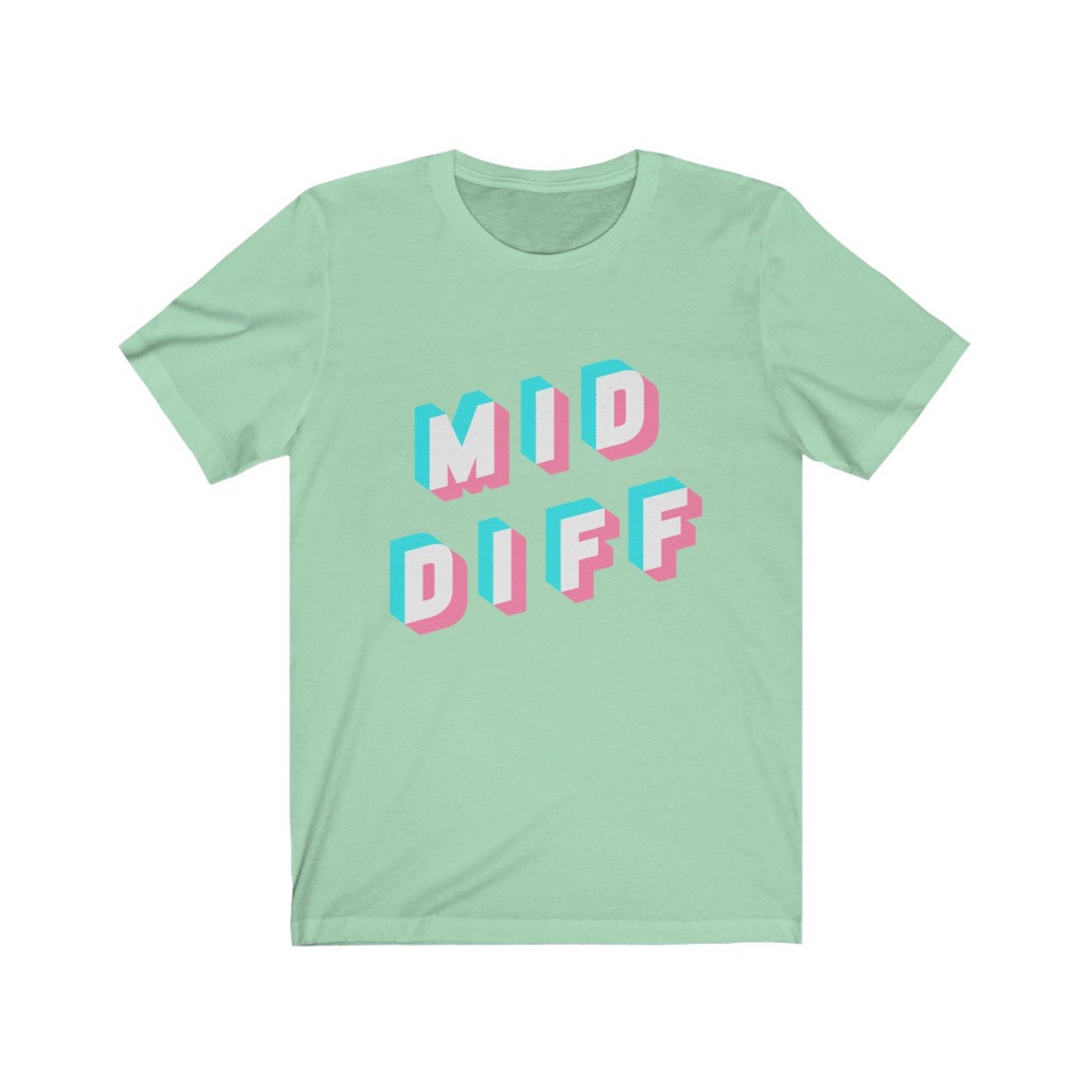 Mid Diff Text Tshirt Video Game Apparel MOBA Games PC Etsy