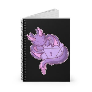 Baby Purple Dragon Polyhedral D 0 Adventure Notebook |  Rpg | Game Master | Tabletop Gaming | Tabletop RPG