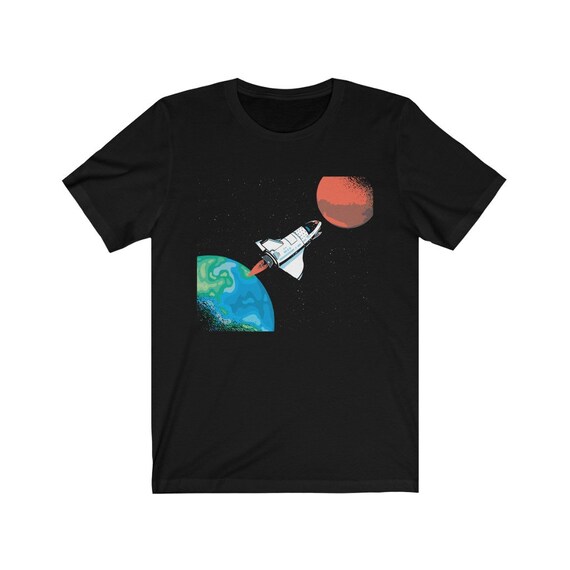 Spaceship Earth T-shirt Space Shirt 