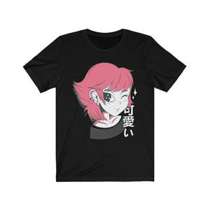 Camiseta Kawaii Anime Girl / Anime Apparel / Anime Gift / Anime Shirt / Otaku Shirt / Senpai Shirt