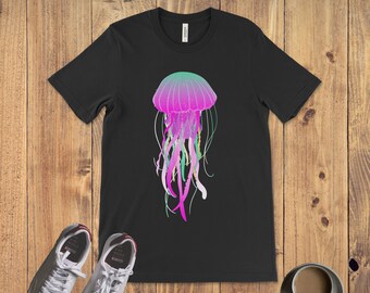 Electric Jellyfish T-Shirt | Animal Shirt | Sea Creature Shirt | Jellyfish Shirt
