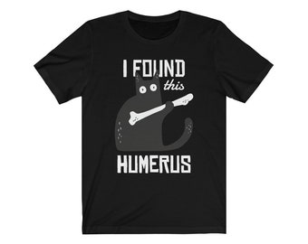 Found This Humerus Murder Cat T-Shirt | Murder Cat | Cat Lover | Funny Cat T-Shirt | 1