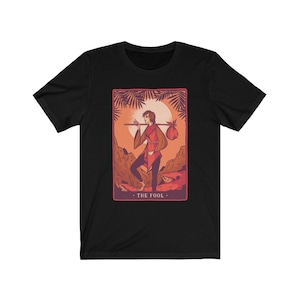 Fool Tarot T-Shirt | Tarot Card Shirt | Tarot Cards | Tarot Card | Fool Tarot | Fool Card | 2