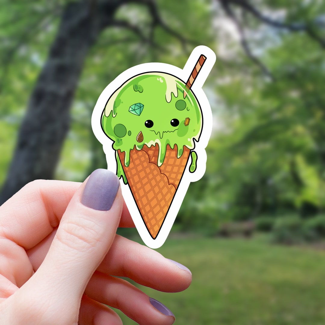 Con Fe Sticker Gelatinous Ice Cream Cone Sticker | RPG Sticker | Tabletop Gaming ...