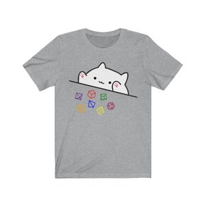 Cat Throwing Dice T-Shirt | Rpg | Game Master | Tabletop RPG | Tabletop Games | RPG | Role Playing