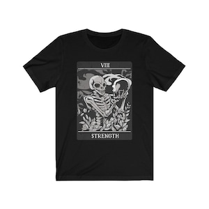 Strength Tarot T-Shirt | Tarot Card Shirt | Tarot Cards | Tarot Card | Strength Tarot | Strength Card |