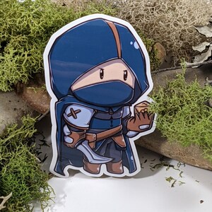 Chibi Rogue Sticker | Rpg Sticker | Tabletop Gaming Sticker | RPG Sticker | Game Master Rpg Sticker | GM Sticker