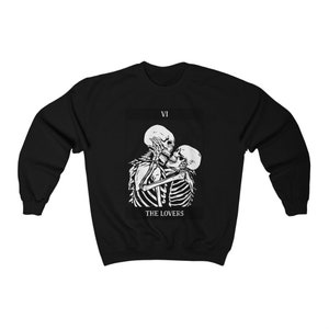 Liefhebbers Tarot Sweatshirt | Tarotkaart Shirt | Tarotkaarten | Tarotkaart | Liefhebbers Tarot | Liefhebbers kaart |