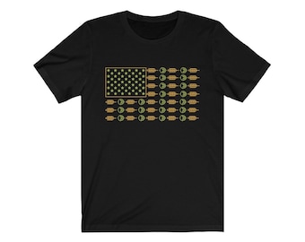 Craft Beer American Flag T-Shirt | Beer Shirt | Craft Beer Shirt | Hophead Shirt | Beer Lover Shirt