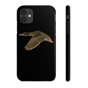 Gold Mallard Duck Flying Case Mate Phone Case | Duck Hunter Case | Duck Hunting Case | Hunting Case | Hunter Gift | 1