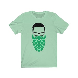 Beard of Hops T-Shirt | Craft Beer Gift | Craft Beer Apparel | Beer Lover Shirt |