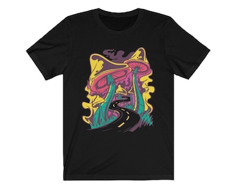 Psychadelic Road Trip T-Shirt | Psychadelic Shirt | Mushroom Shirt | Magic Mushroom Shirt