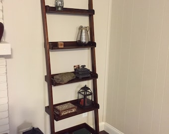 Ladder Shelf / Leaning Book Shelf