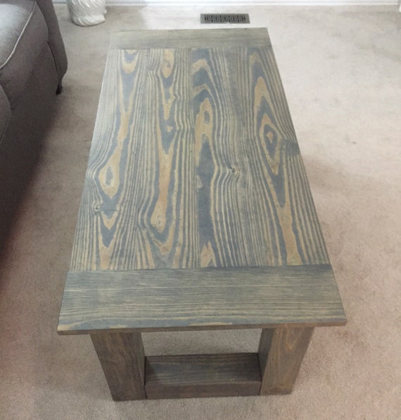 Grey driftwood 2024 coffee table