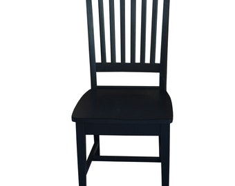 Black Farmhouse Chair