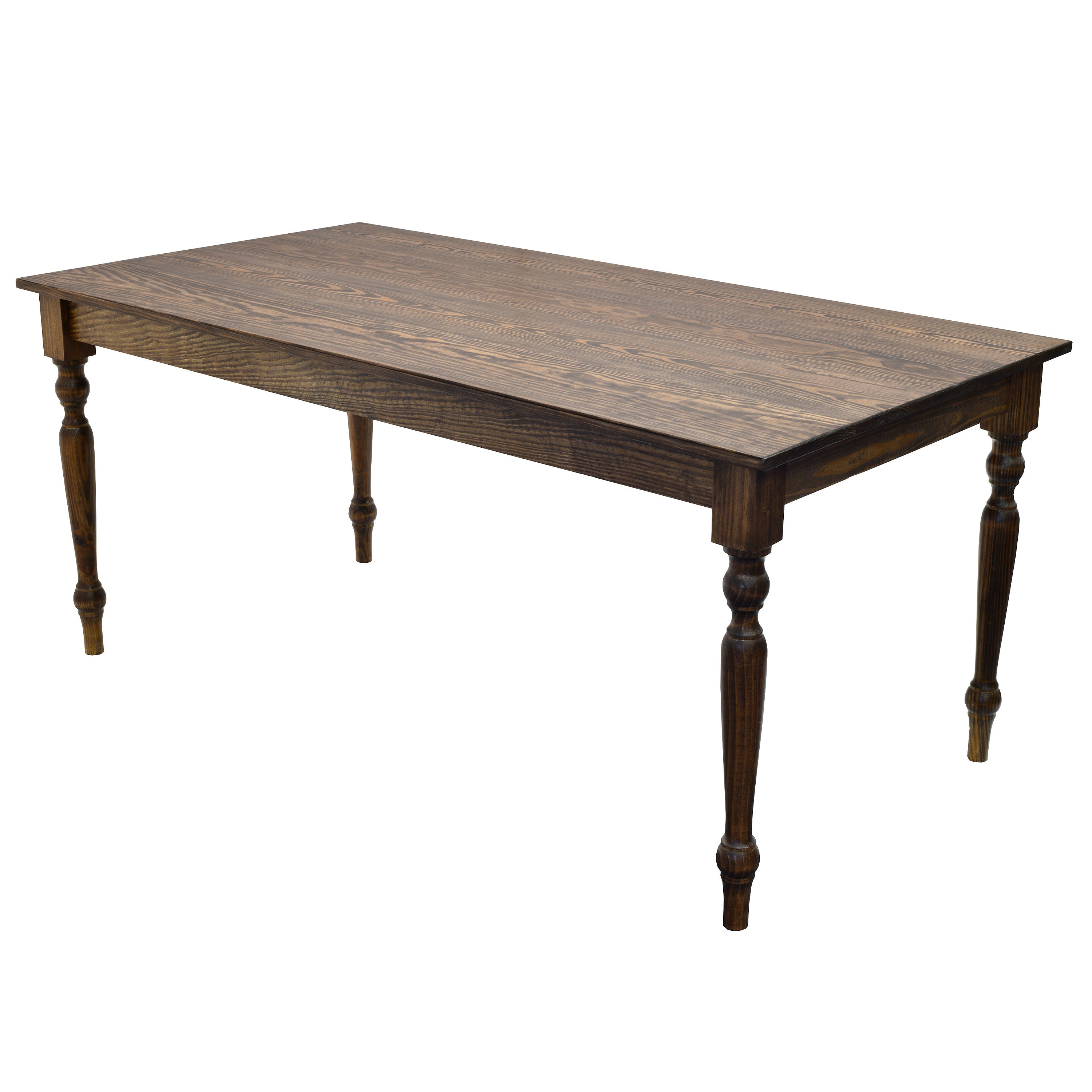 Dinning Table / Kitchen Table / Shaker Table / Tapered Legs / Etsy