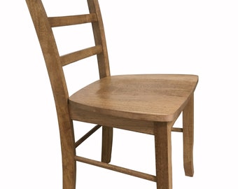 Early American Ladder Back Chair