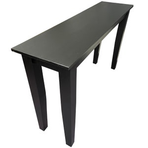 Wide Tapered Sofa Table