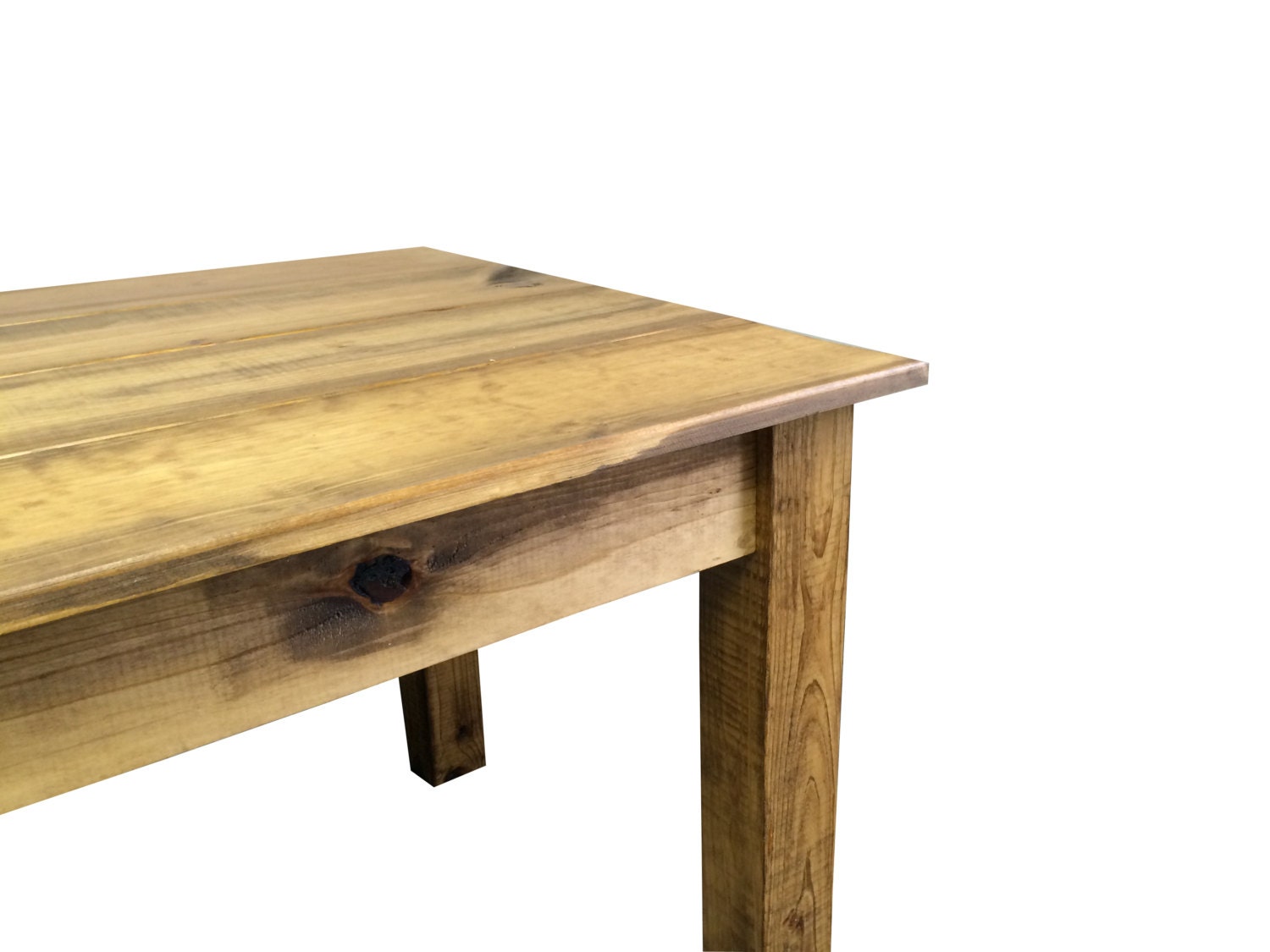 Rustic Barn Wood Farmhouse Table / Harvest Table / Reclaimed Wood Table ...