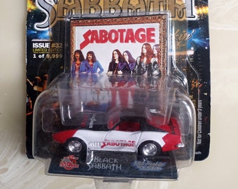 1999 Black Sabbath Limited Edition Racing Champion Hot Rockin' Steel Die Cast Vehicle Issue #32 Vintage